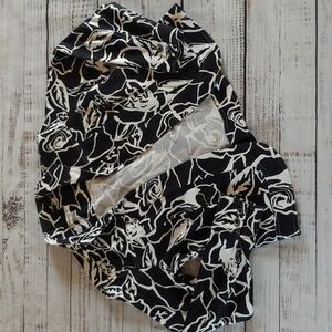 🏵  COLDWATER CREEK ABSTRACT FLORAL BLAZER